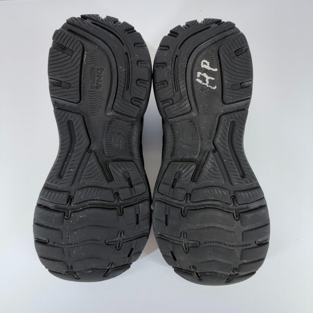Brooks Ghost 15 Women Sz 10.5 Black Sneakers Wide 2E Lace Up 1103932E020 Running - Picture 4 of 12